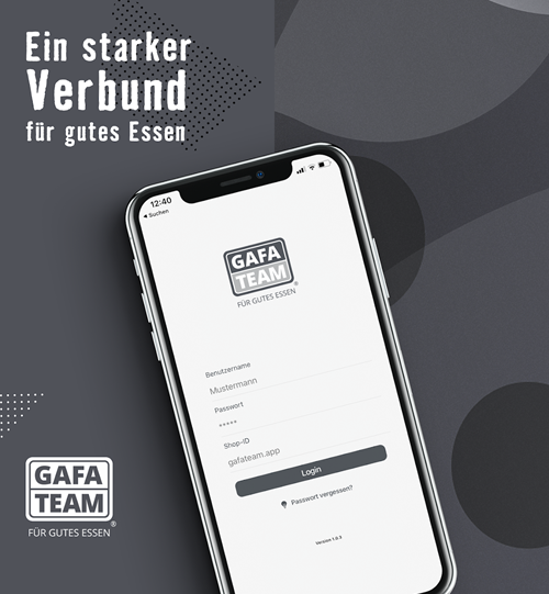 GAFATEAM: Mobile Bestell-App